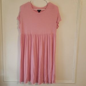 Scoop pink dress